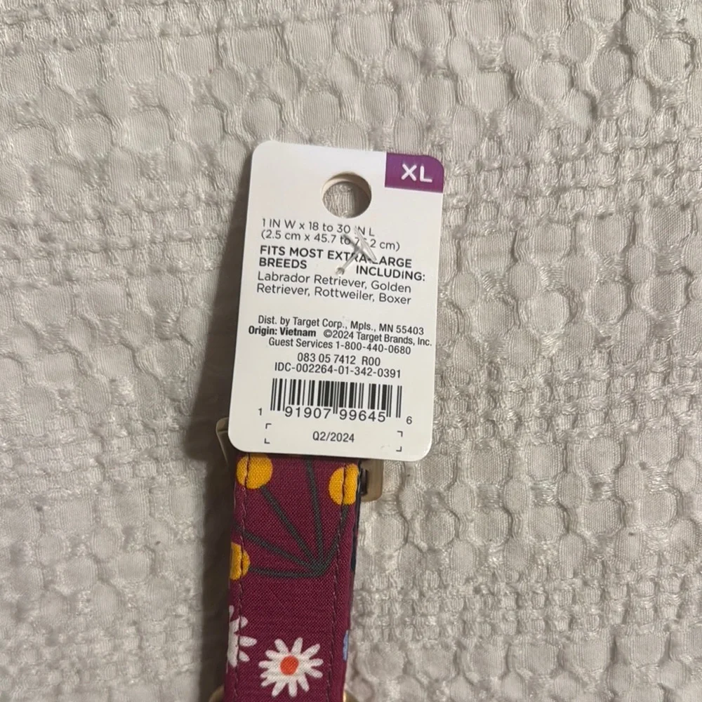 Boots & Barkley Vibrant Floral Dog Collar